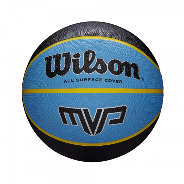 Wilson MVP Basketball-Black & Blue